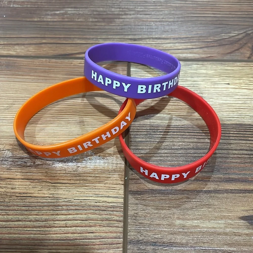 Happy Birthday Wristbands
